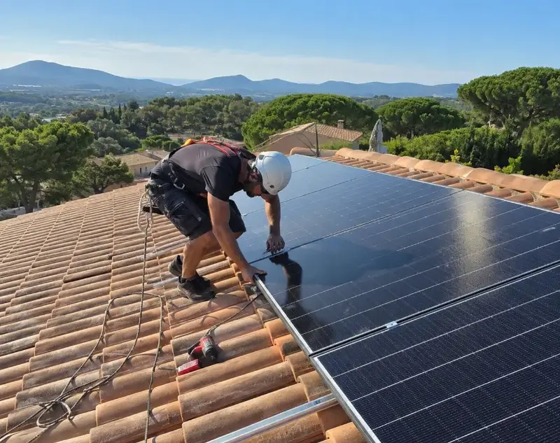 Installateur panneaux solaires Sames — pose photovoltaïque sur toiture